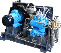 Поршневой компрессор АКР-2 И высокого давления для производства найтрокса