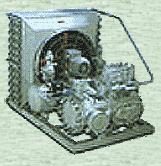 Компрессорно-конденсаторный агрегат 2АВ7-2-0 для холодильной камеры